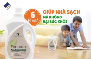 6 bí mật giúp nhà sạch mà không hại sức khỏe với nước lau sàn thiên nhiên