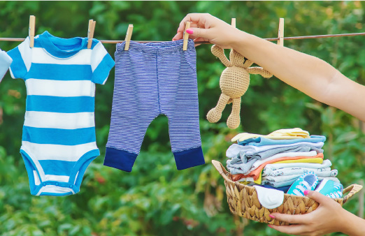 4. Nước giặt thiên nhiên chỉ phù hợp với đồ trẻ em