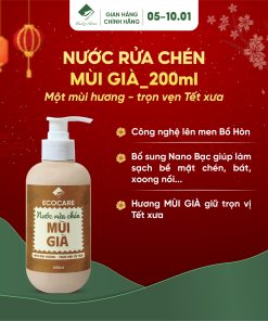 Nước rửa chén Ecocare hương mùi già